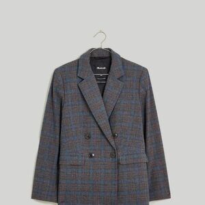 Madewell Rosedale Blazer in Plaid Women’s 8